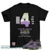 Canyon Purple T Shirt Label Jordan 4