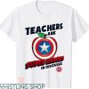 Cheap Teacher T-shirt Teachers Are Super Heroes In Disguise