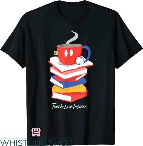 Cheap Teacher T-shirt Teacup Teacher Love Inspire T-shirt