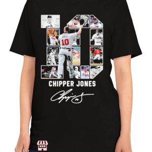 Chipper Jone T-Shirt Picture About Chipper Jones’ Career