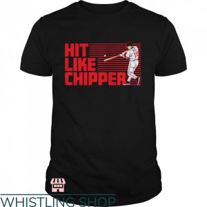 Chipper Jones T-Shirt Hit Like Chipper T-Shirt Trending