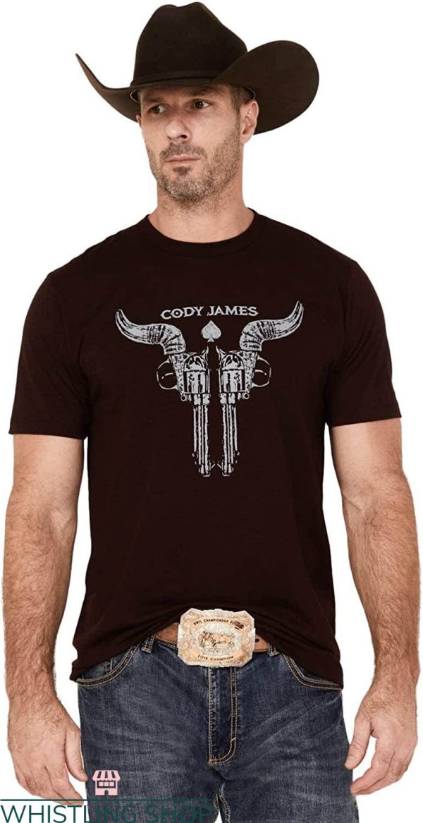 Cody James T-shirt Cody James Bullhead Guns Short T-shirt