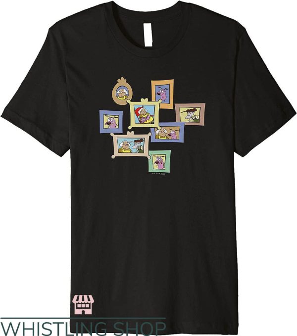 Courage The Cowardly Dog T-Shirt Group Home Photos Trending