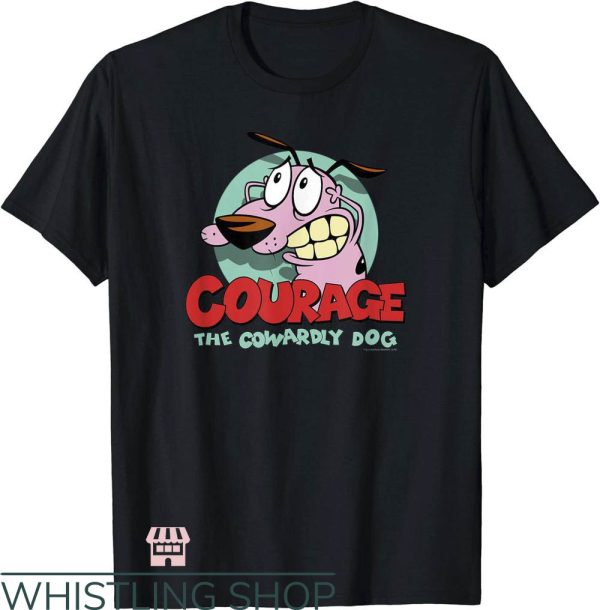 Courage The Cowardly Dog T-Shirt Scardy Dog Tee Trending