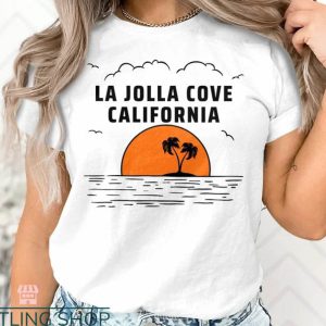Cove USA T-shirt La Jolla Cove California Great Vacation