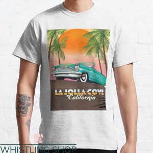 Cove USA T-shirt La Jolla Cove California Summer Vacation