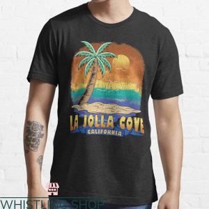 Cove USA T-shirt Summer Vacation La Jolla Cove California