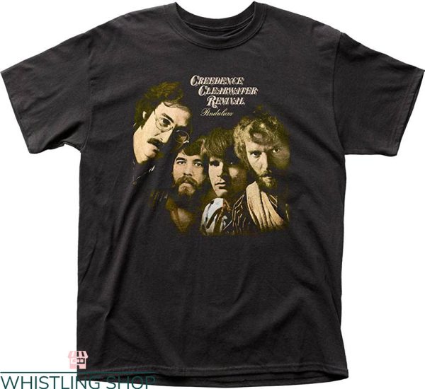Creedence Clearwater Revival T-Shirt 1960 American Rock Band