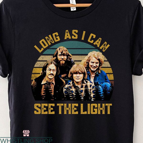 Creedence Clearwater Revival T-Shirt Long As I Can See Light