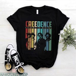 Creedence Clearwater Revival T-Shirt Vintage Retro Tee