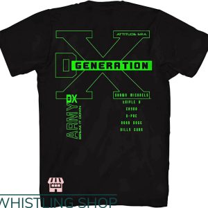 D Generation Xt T-Shirt WWE Superstars D-Generation X Shirt