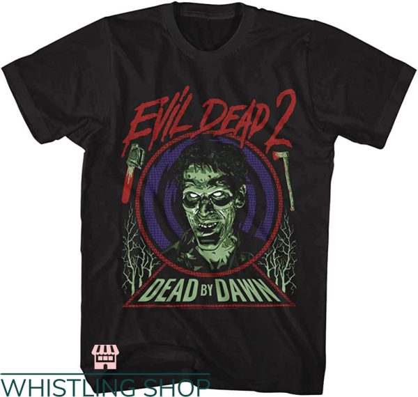 Dawn Of The Dead T-shirt Evil Dead 2 T-shirt