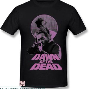 Dawn Of The Dead T-shirt LXJ Dawn Of The Dead Rifle T-shirt