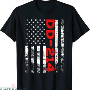 Dd 214 T-shirt Air Force Alumni USA American Flag Vintage