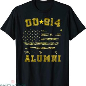 Dd 214 T-shirt Alumni Military Air Force Camo American Flag