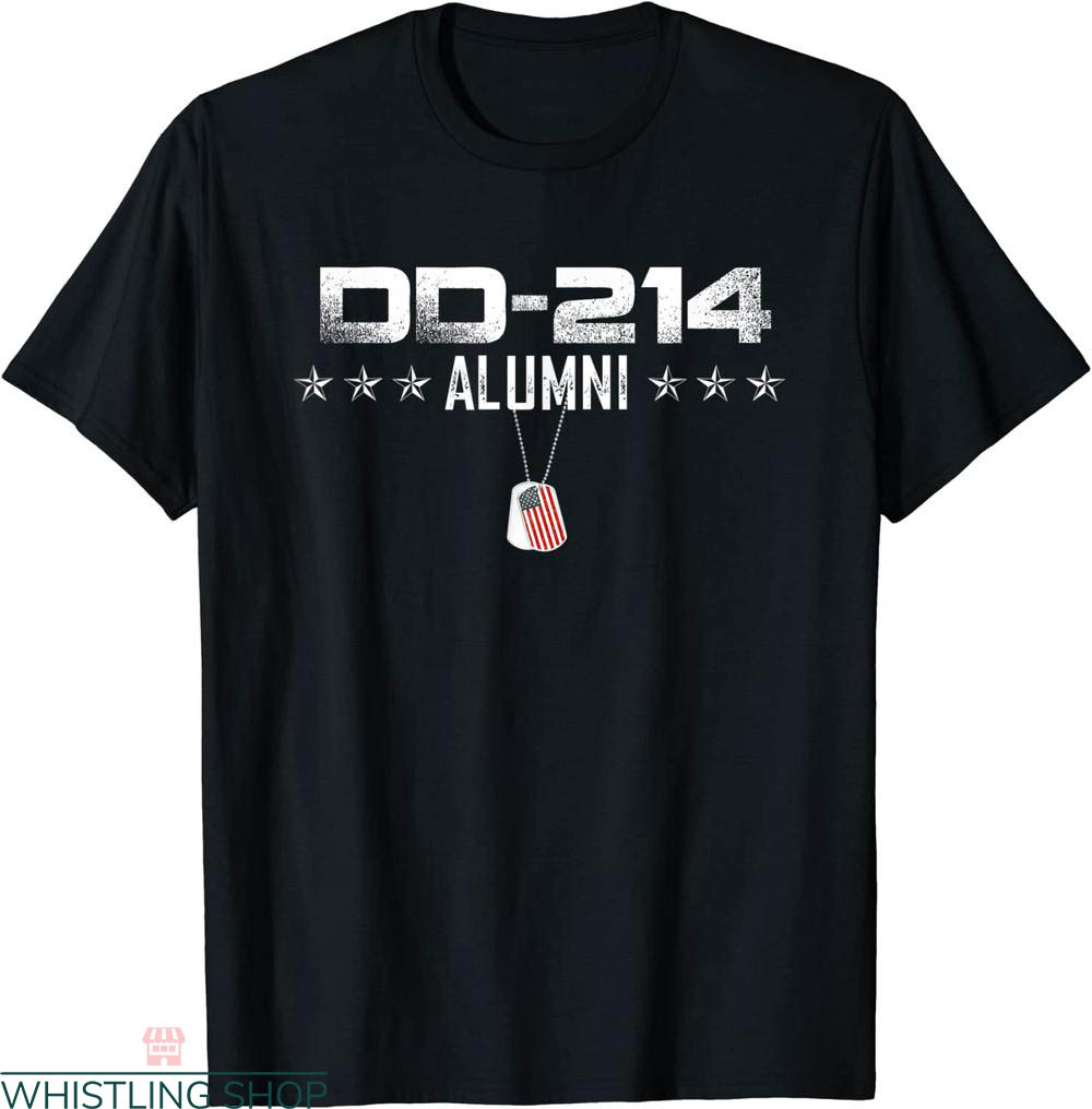 Dd 214 T-shirt Patriotic DD 214 Alumni Military Air Force