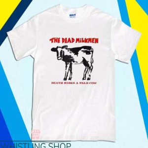 Dead Milkmen T Shirt The Dead Milkmen Rock Band A Pale Cow