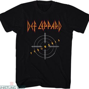 Def Leppard Pyromania T-shirt 80s Metal Band Rock Pyromania