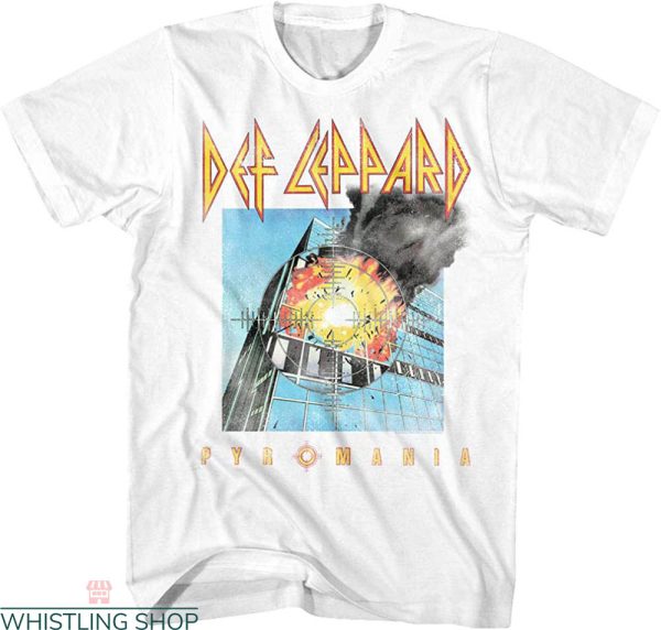 Def Leppard Pyromania T-shirt Pyromania 80s Metal Band Rock