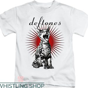 Deftones White Pony T-shirt Deftones Screaming Cat T-shirt