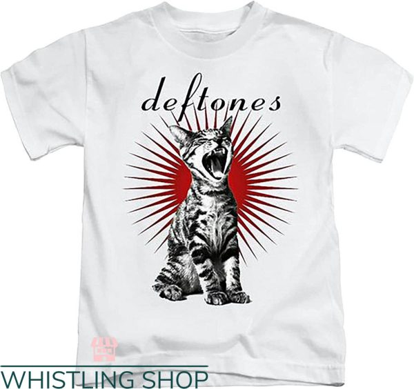 Deftones White Pony T-shirt Deftones Screaming Cat T-shirt