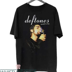 Deftones White Pony T-shirt Smoking Deftones T-shirt