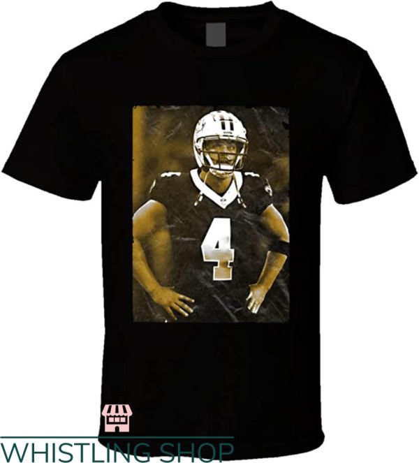 Derek Carr T-Shirt Derek Carr No.4 T-Shirt NFL