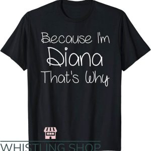 Diana Harvard T-Shirt Funny Personalized Birthday Celebrity