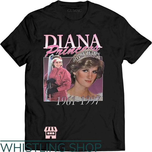 Diana Harvard T-Shirt Princess Diana Vintage Tee Celebrity