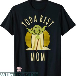 Disney Mom T-shirt Star Wars Yoda Best Mom T-shirt