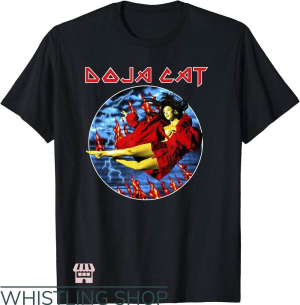 Doja Nasa T-Shirt Official Doja Cat Falling Tee Trending