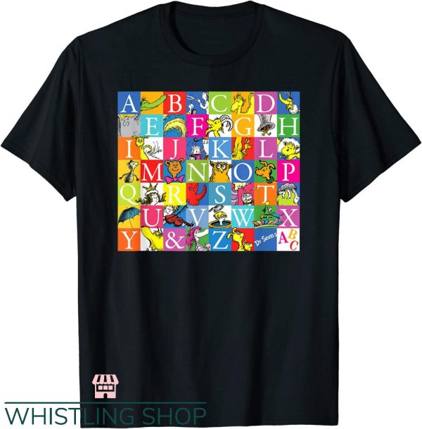 Dr Seuss Teacher T-Shirt A To Z Alphabet T-Shirt