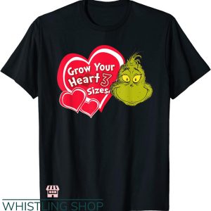 Dr Seuss Teacher T-Shirt Dr Seuss Grinch Grow Your Heart Tee