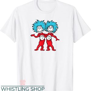 Dr Seuss Teacher T-Shirt Dr Seuss Thing 1 Thing 2 Buddies