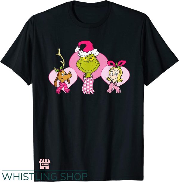 Dr. Seuss Pink Heart Trio T-shirt