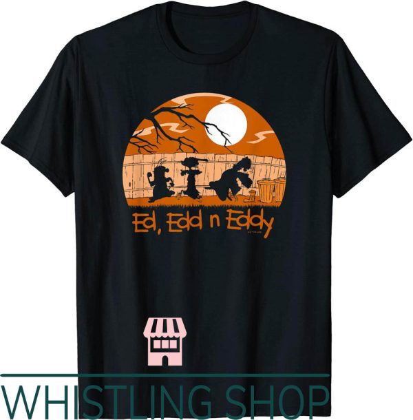 Ed Edd N Eddy T-Shirt Halloween Haunt Group Silhouette