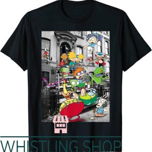 Ed Edd N Eddy T-Shirt Nickelodeon Classic Nicktoons Hanging