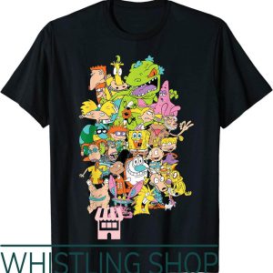 Ed Edd N Eddy T-Shirt Nickelodeon Complete Nick Throwback