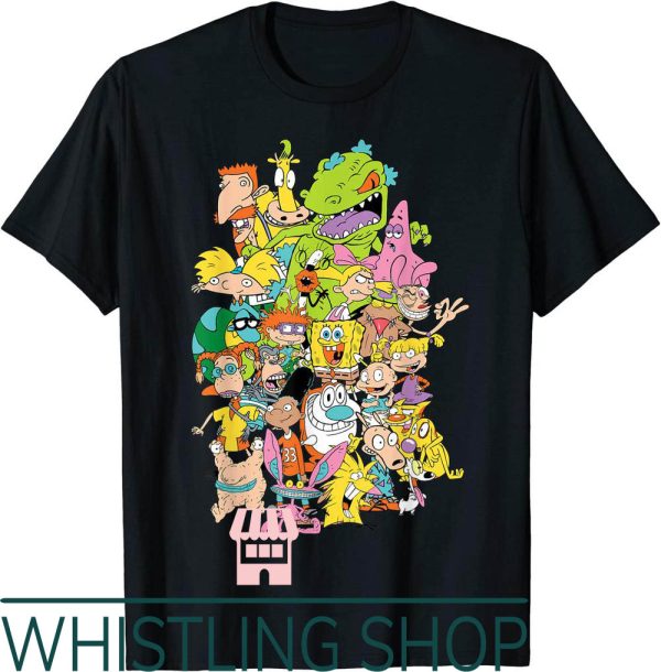 Ed Edd N Eddy T-Shirt Nickelodeon Complete Nick Throwback