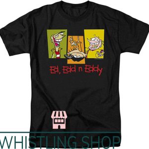 Ed Edd N Eddy T-Shirt Popfunk Classic Three Stickers