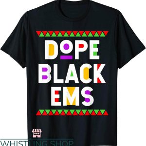 Ems Job T-shirt Dope Black Ems African American Job T-shirt