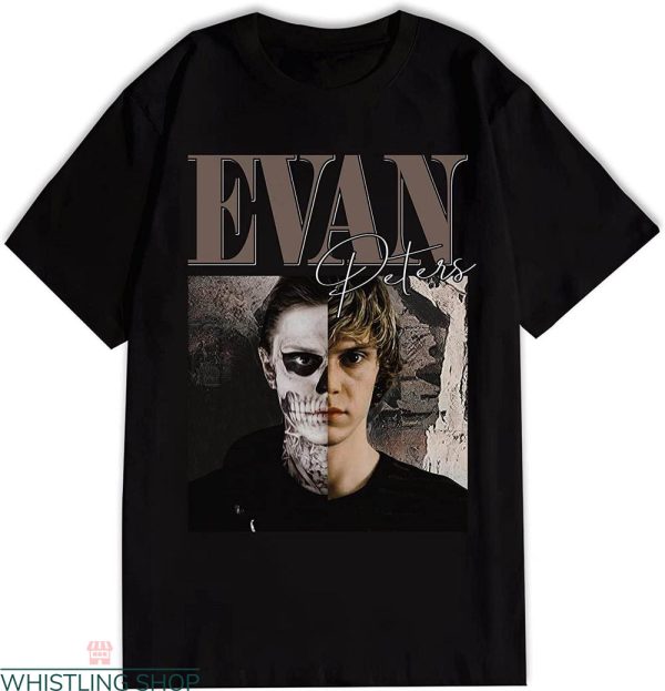 Evan Peters T-shirt AHS Movie The Best Villain Mad Killer