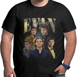 Evan Peters T-shirt AHS Movie Villain Actor Horror Movie