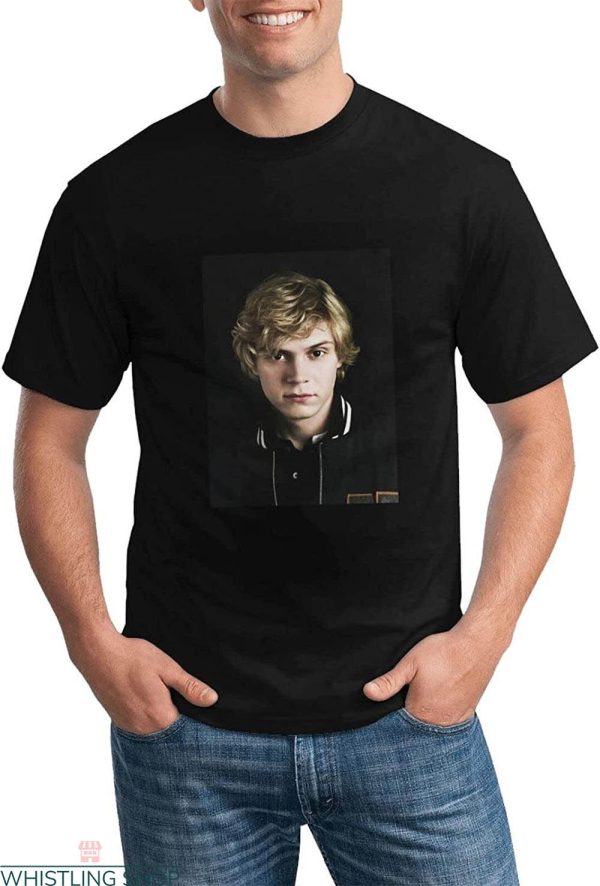 Evan Peters T-shirt American Horror Story TV Horror Movie