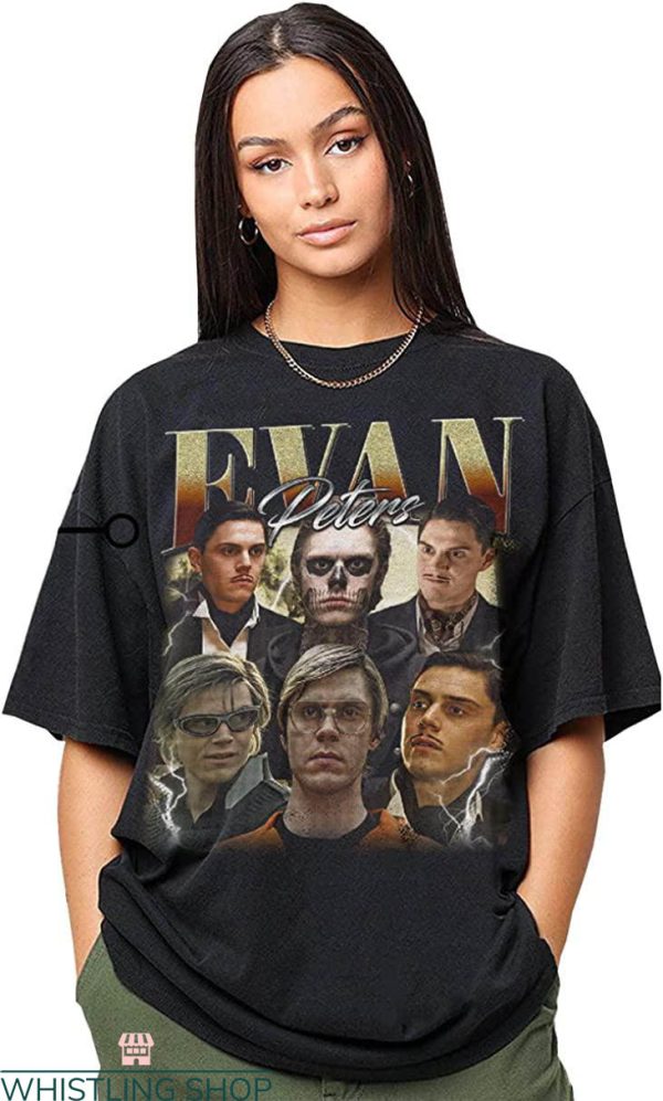 Evan Peters T-shirt The Best Villain Mad Killer Cannibal