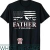 Father Figure T-Shirt Not A Dad Bod Its A American Flag