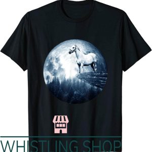 Four Horsewomen T-Shirt Horse Moon For