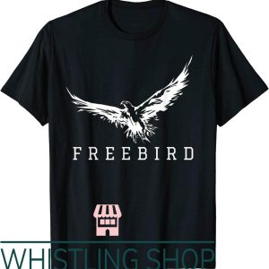 Free Bird T-Shirt Fiery Gift For Music Lovers
