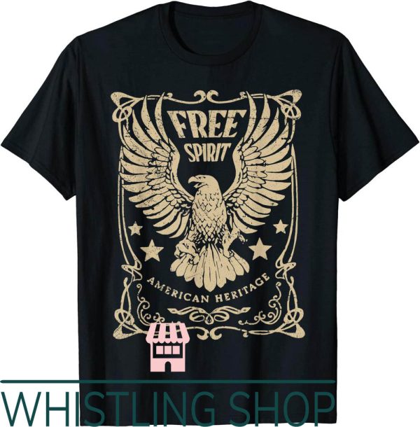 Free Bird T-Shirt Free Spirit Graphic Thunderbird Wanderlust