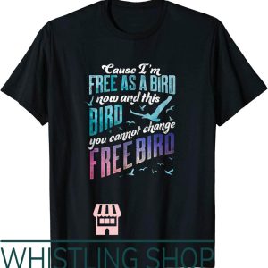 Free Bird T-Shirt LyricVerse By Ronnie Van Zant Allen Collin